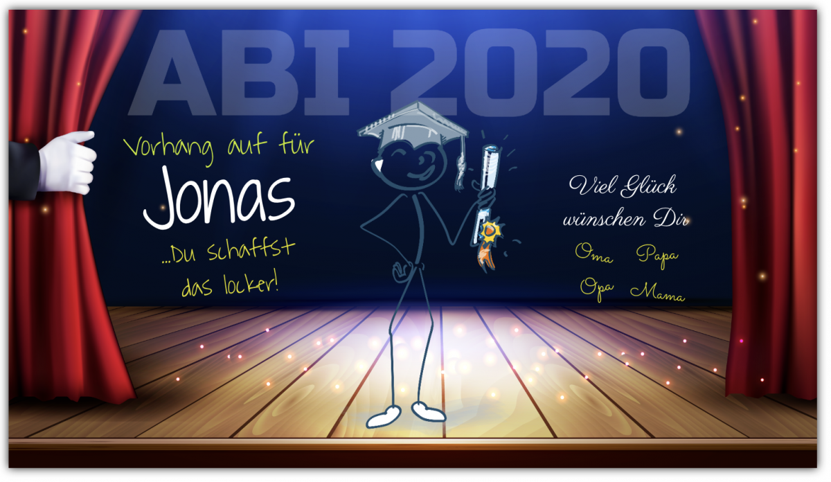ABI Banner ABIBanner mit Zertifizierung ab 8,75 € online gestalten
