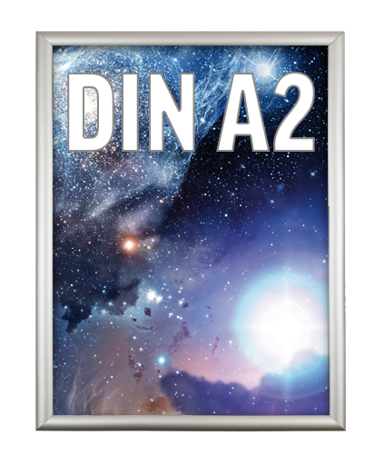 Aluklapprahmen | Alu-Klapprahmen | Bilderrahmen | DIN A2 | Posterrahmen | Alu-Posterrahmen |