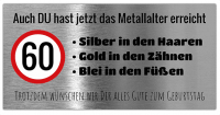 Geburtstags Banner Metallalter | Geburtstagsbanner XXL | Spaßbanner | Geburtstag Banner XXL | Geburtstagsposter Geburtstags Banner Metallalter | Geburtstagsbanner XXL | Spaßbanner | Geburtstag Banner XXL | Geburtstagsposter