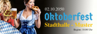 Oktoberfestbanner - Motiv 3 verschiedene Größen Oktoberfestbanner - Motiv 3 verschiedene Größen