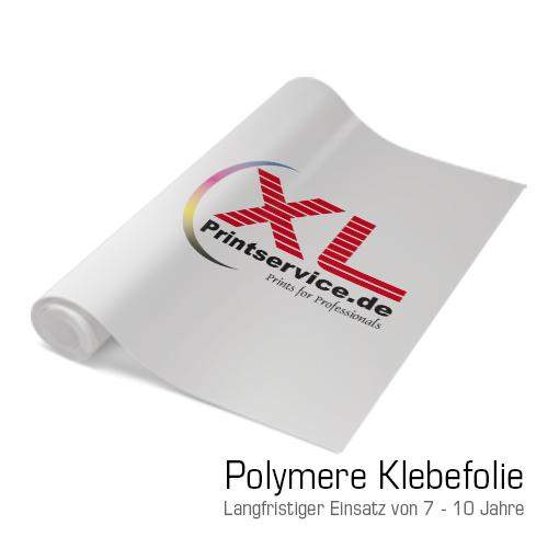 Klebefolie Polymer für den langfristigen Einsatz von 5 - 7 Jahre auf Wunsch mit Schutzlaminat