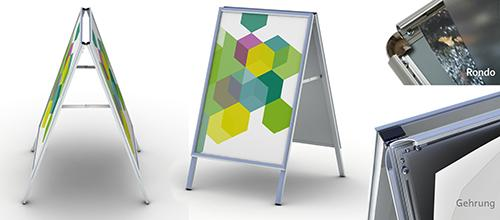 Kundenstopper | Gehwegaufsteller | A-Ständer | Kunden-Stopper | Online selbst gestalten |