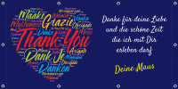 Valentinstags Banner verschiedene Größen online gestalten Valentinstags Banner verschiedene Größen online gestalten