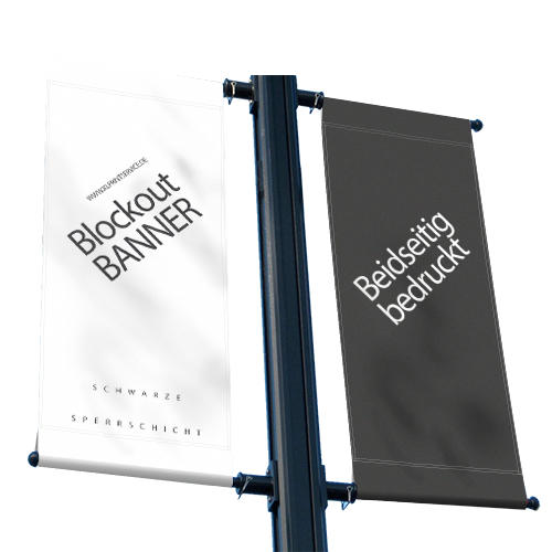 Werbebanner Blockoutbanner Beidseitig Bedruckt Online Gestalten