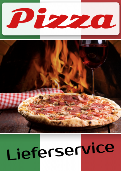 Pizzaplakat | Pizzaposter | Pizza Plakat | Pizza Poster | Kostenlose Druckvorlagen |