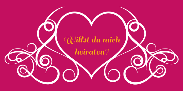 Heiratsantrags Banner | Heiratsantrag Banner | Banner zum Heiratsantrag | XXL Banner Heiratsantrag | Heiratsantrag |
