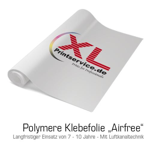 Polymere Klebefolie mit Druck für außen bestellen