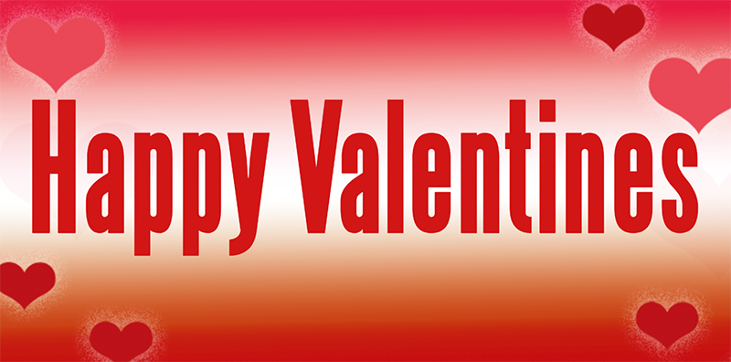 Valentinstags Banner Partydekoration – „Happy Valentine's Day“ Buchstabenkette, Ca. 15,2 X 12,7 Cm, Mit Band