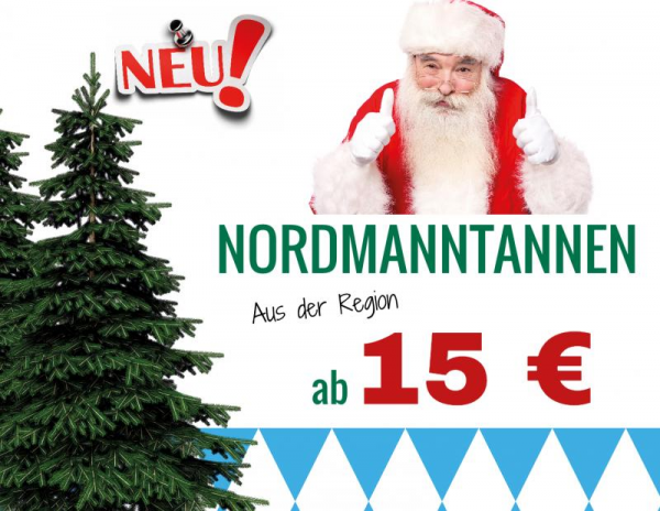 Weihnachtsbanner Werbung | Christbaumverkauf | Weihnachtsbaumverkauf | Tannenbaumverkauf | 